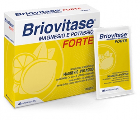 BRIOVITASE Forte Magnesio e Potassio 10 Bustine