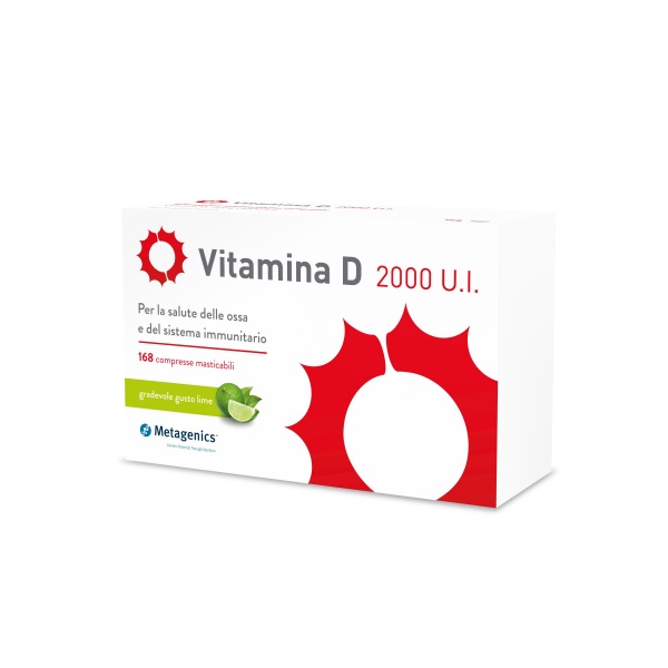 Vitamina D 2000 U.I. 168 compresse